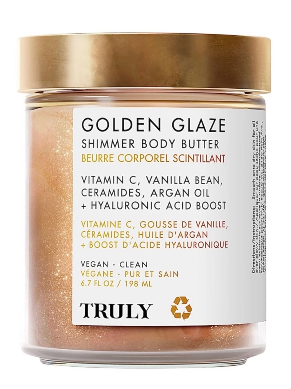 Truly Golden Glaze Shimmer Body Butter 6.7oz